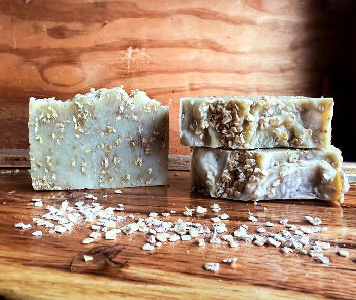 Oatmeal Mint Handmade Soap